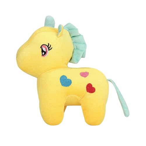 Image of DearJoy Baby Unicorn Soft Toy and Plush Toy Yellow - 32cm