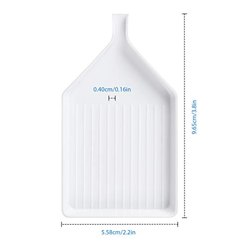 20PCS Plastic Diamond Art Painting Bead Sorting Trays Accessories Tools for DIY Crafts (3.8 x 2.2 Inches)2