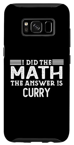 Carcasa para Galaxy S8 La respuesta es curry divertido profesor de matemáticas estudiante