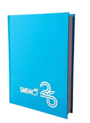 PRESTIGE & DELUXE Agenda compatibile con diario Smemoranda classic celeste 16 mesi 2025-2026 F.to Standard 13x17 cm Size L + portachiave fischietto e penna multicolore