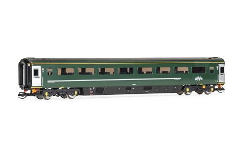 Hornby TT:120 Coach Car - TT4031D GWR, Mk3 Trailer Standard Open, 42579 - Era 11 Train Toy, TT Gauge Carriage for Train Set, Rolling Stock Models for Adults - 1:120 Scale Model Gift