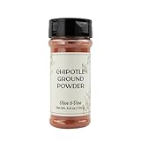 Olive & Vine Chipotle Ground Powder, Smoky Heat, For Grilling & Marinades, Rich Tradition, Authentic Taste, For Global Recipes (4.8 Ounce)
