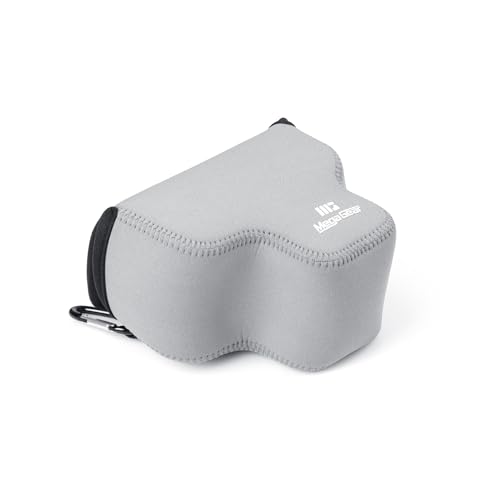 Housse néoprène Sony a7C II MegaGear gris pour objectif 28-60mm