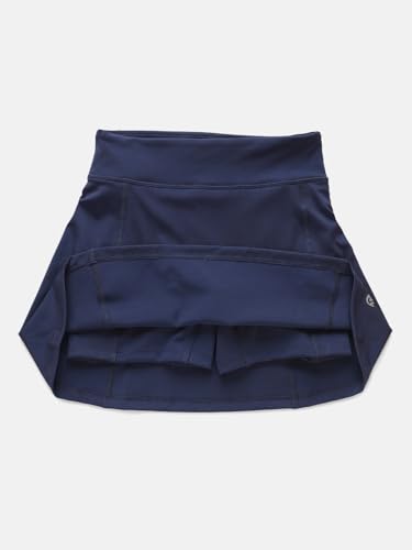 Image of mackly Girls Tennis Skirt | Breathable Fabric, Built-in Shorts | Lightweight, Flared Design for Sports & Active Play | Activewear