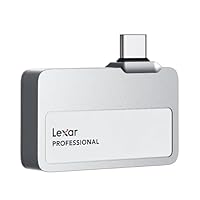 Lexar Professional Go 1TB Portable SSD, Ultracompatto, Supporta Apple ProRes, fino a 1050 MB/s in...
