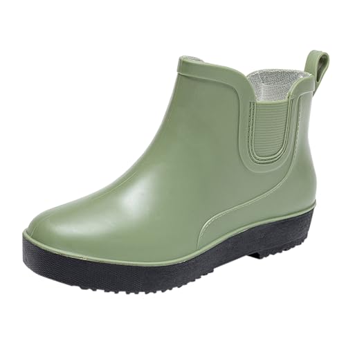 Bottes de pluie courtes légères pour le jardinage et le travail