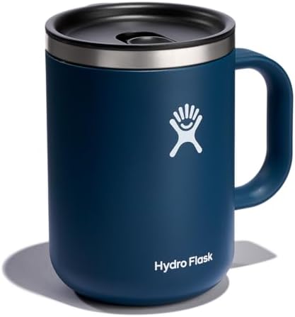 Mug - Insulated Travel Portable Coffee Tumbler with Handle
