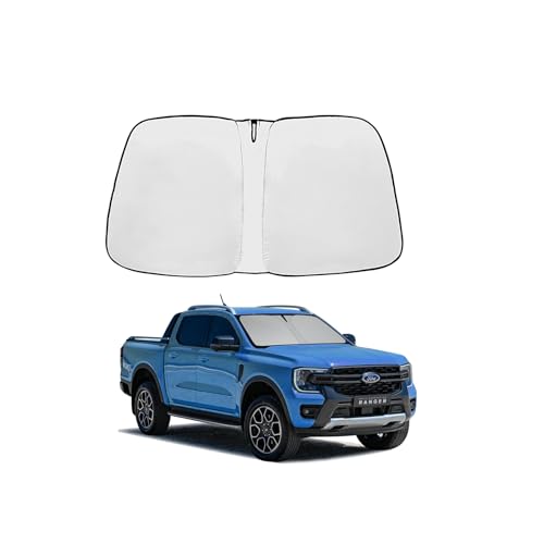2026 Upgrade Front Windshield Sun Shade Foldable for Ford Ranger Sun Shade Foldable Car Shade...