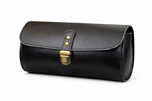 Sacoche de moto vintage en cuir véritable pour ranger vos outils facilement