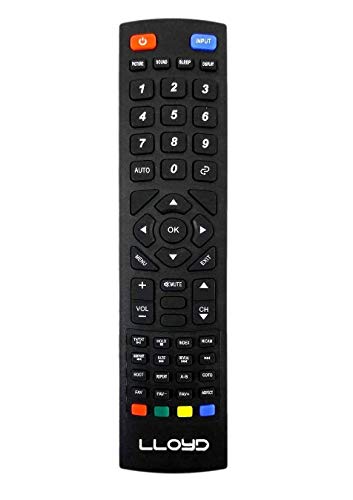 Image of EHOP Compatible Remote Control for Lloyd LED /LCD (Black)