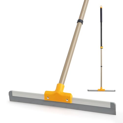 Image of Yocada Rubber Floor Squeegee TPR Blade Scrubber Broom Shower Squeegee