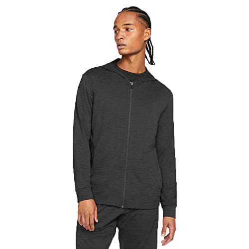 Nike Dri-FIT Men's Full-Zip Jacket - Nike Men's Training Jacket - Black (Medium)