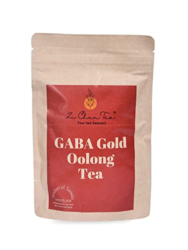 GABA Gold - Organic Oolong Super Tea, Loose Leaf - 100% Natural Grown and Processed - 3.5 ounces