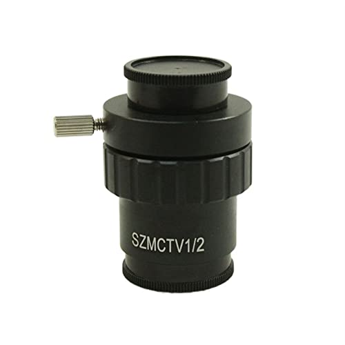 ラボ用顕微鏡アクセサリー 0.5X C マウント レンズ アダプター 1/2 CTV アダプター SZM 三眼実体顕微鏡カメラ アクセサリー