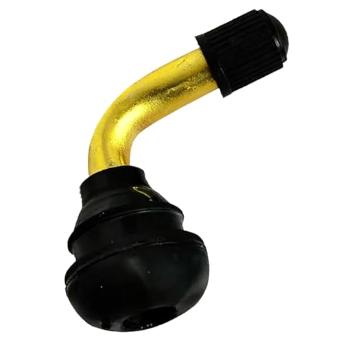 Válvula para Neumáticos de Reposición - Parte De Reemplazo De Aluminio Doblado A 90 Grados En Ángulo - Válvula Sin Cámara para Scooter Eléctrico,para Moto Scooter ATV Bicis Eléctricas Hombres Mujeres