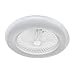 VENTILADOR DE TECHO CON LUZ LED TORNADO BLANCO