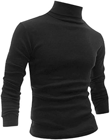 Long Sleeve Pullover Turtle Neck Shirt 