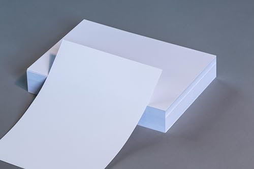 Image of A4 Size 75 GSM Copier Paper 100 Sheets White Paper For Laserjet & Inkjet Printer Fast Drying Both Side Print Eco Friendly (Pack of 100 sheets)