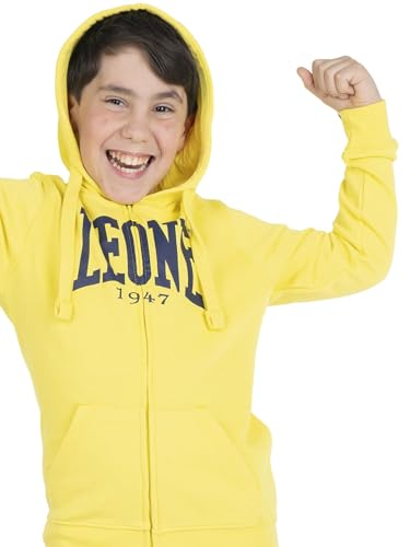 Sweat zippé enfant LEONE jaune XS fini les pulls difficiles à enfiler - 6