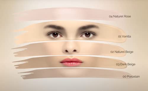 Farmasi Vfx Pro Foundation, Full Coverage Liquid Cream, Lightweight Long Lasting Coverage, Breathable Skin Moisturizer With Color True Matte Blending, Face Makeup, 1 Fl. Oz / 30 Ml (Natural Beige) #TOP5