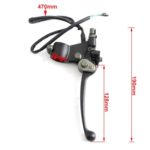 Palanca de freno derecha de 22mm para ATV y Quad de 49cc a 110cc 3