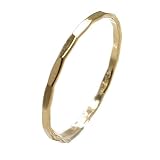 [miwaki] K14 ゴールドフィルド 14KGF Gold Filled シンプル デザイン リング 指輪 メンズ レディース ゴールド k14gf45 16号