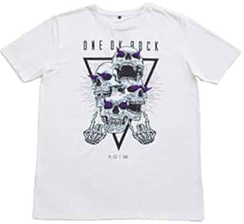 ワンオク　グラフィックTシャツ Lサイズ ONE OK ROCK - ワンオク Tシャツ Yellow/Lの通販 by 𝙲𝚘𝙲𝙲𝚘