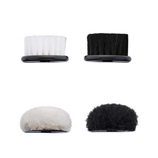 Shoe Shine Kit Brush, Electric Shoe Polisher Skit Replace Brushes With Cleaning Cloth (5 pecs)