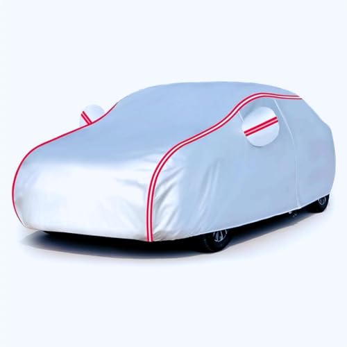 ♥ Materiale premium: il copriauto è realizzato in tessuto Oxford di alta qualità, resistente alla pioggia, alla polvere, ai graffi e ai raggi UV.