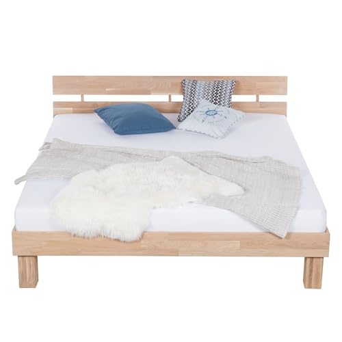 LUROFAN Platfrom Bed Wood Modern Suitable for Sleeping for All Types of People(Brown)