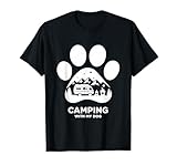 Dog Camping Saying Camper Design