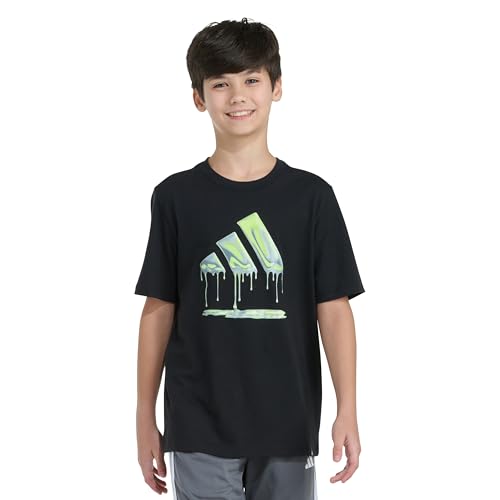 Image of adidas Boys' Stay Dry Climalite Short Sleeve T-Shirt