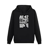 ak-47 hoody mens hoodie russian kalashnikov military rifle size xxl
