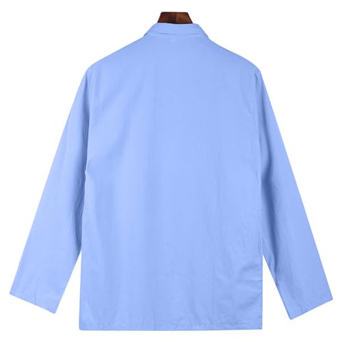 Men's Casual Sport Solid Cotton Linen Blazer Slim Fit Lapel Collar Sport Coats Men Casual Lightweight Blazer Jacket2