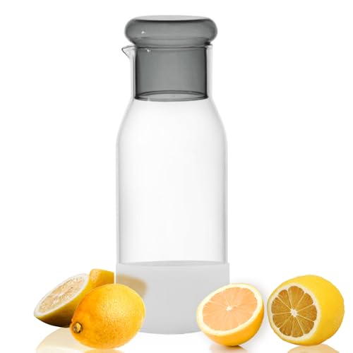 Crate & Barrel 28-Ounce Glass Pitcher