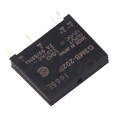 Relé de estado sólido 5V G3MB-202P interruptor PCB SIP de 2A y 240VAC para control electrónico 6