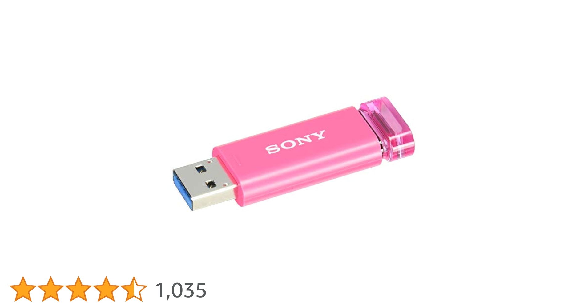 Amazon | ソニー USBメモリ USB3.0 8GB ピンク キャップレス