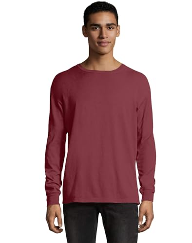 Image of Hanes Mens 6.1 oz. Tagless ComfortSoft Long-Sleeve T-Shirt (5586)