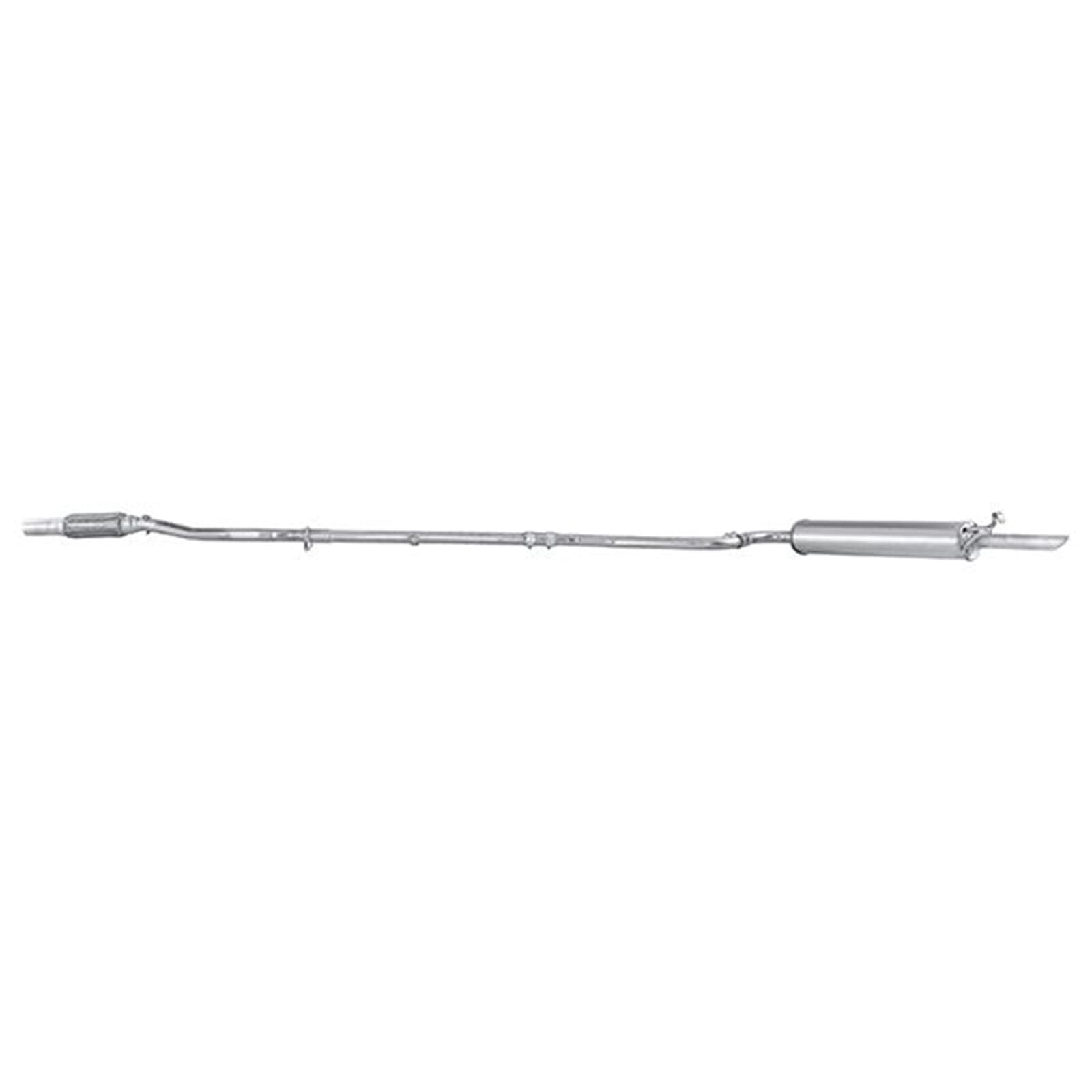 HELLA 8LD 366 029-331 Tłumik końcowy - Easy2Fit® Kit - z tyłu - trzyczęściowy - Komplet z elementami do montażu