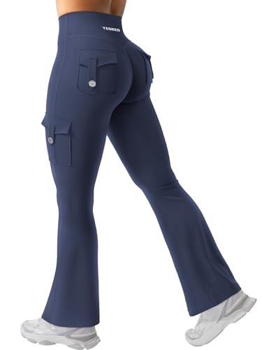 Image of YEOREO CoreFlex Women Workout Flare Leggings
