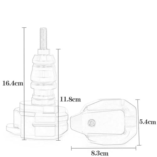 Curseur anti-crash pour K1200S absorbant les chutes de moto sur route - 6