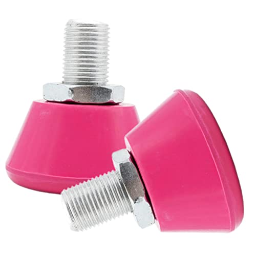 LIOOBO 1 Pair Wear Resistant Roller Skate Brake Tool Adjustable Toe Stops Replacement with Bolt for Enhanced Safety and Stability Skating