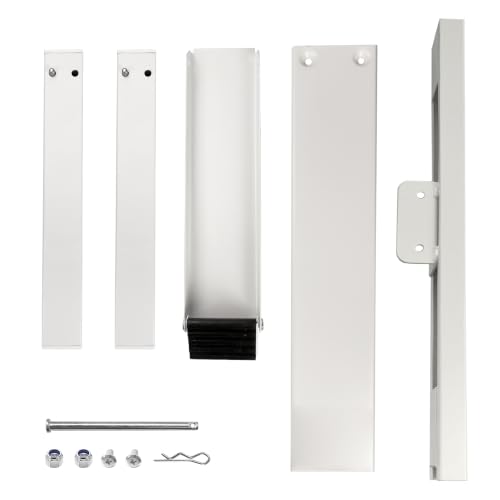 Image of Jeacent Window AC Bracket No Drill, Heavy-Duty Window Air Conditioner Support Bracket Up to 160lbs, Fits Single or Double Hung Windows