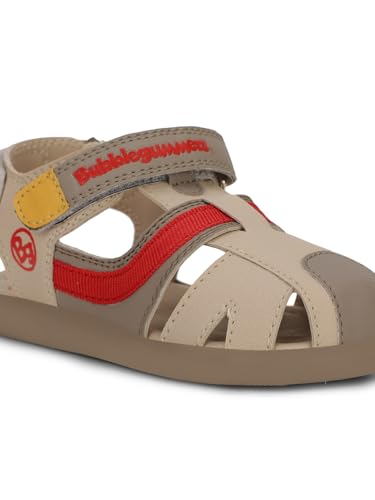 Image of Bubblegummers 1612 Starlight Grey Sandals Shoes for Kids|Everyday|Running|Walking|Comfortable Fit|Fashionable