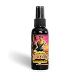 Bro Glo Darker Self Tanner for The Boys - Quick Application Easy Sunless Tan For Face and Body Oil Free Water Based Faster Skin Drying Natural Sun Kissed Bronze Color Perfect Men (Face Tanner - Spray)