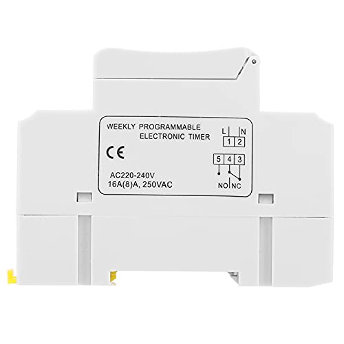 Timer Switch, Thc15A 220‑240Vac 20A Din Rail Digital Programmable Timer Switch Relay For Air Conditioner Billboard Electric Cooker #TOP3