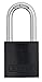 Lockout Padlock, KD, Black, 1/4In. Dia.