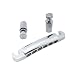 Musiclily Pro 52.5mm 12-string Tune-o-matic Stop Tailpiece for Epiphone Les Paul SG Style Electric Guitar, Chrome