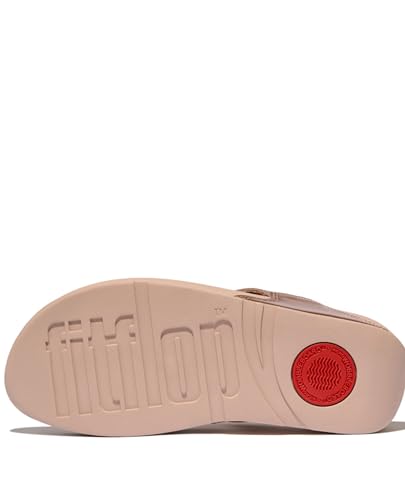 Image of FitFlop Womens Lulu Leather Toe Post Sandals