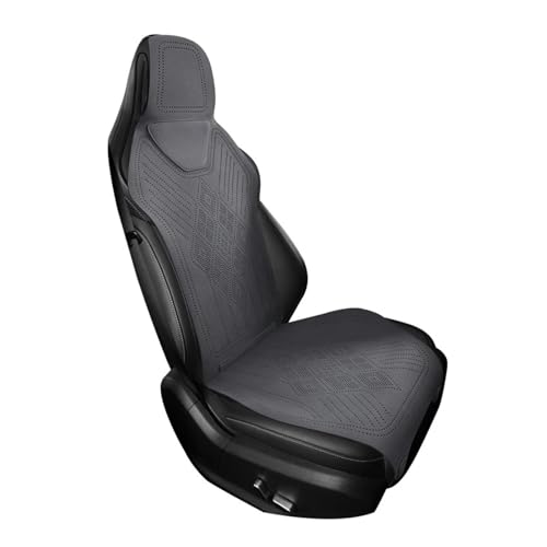 シートカバー全席セット のためにシートアロナ用 1枚入り スエード ユニバーサルフロントカーシートカバー オールインクルーシブプロテクター クッションパッド 4シーズン対応(2)